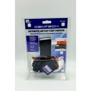 NEW CenTech Automatic Battery Float Charger - Car Motorcycle ATV Snowmobile 12V